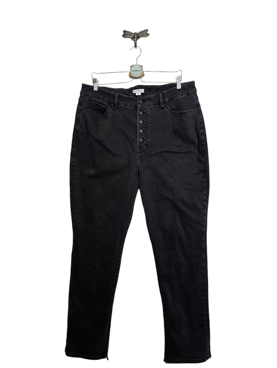 Good American Denim - Good American 16×32.5 Good Boy Jean Cutaway Back Pocket K261 16